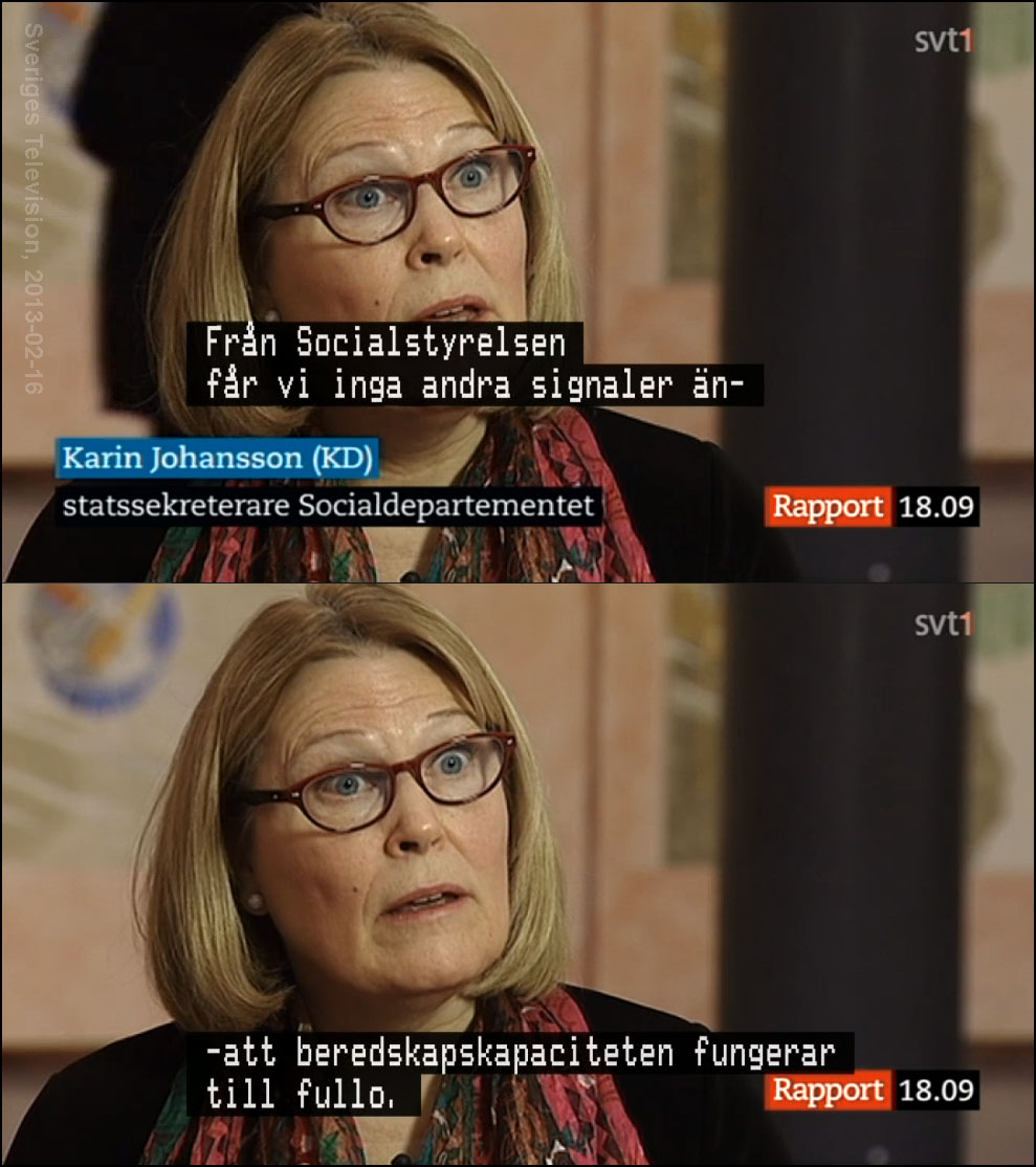 Beredskapskapaciteten fungerar?