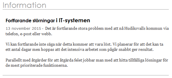 Hudiksvall it-system